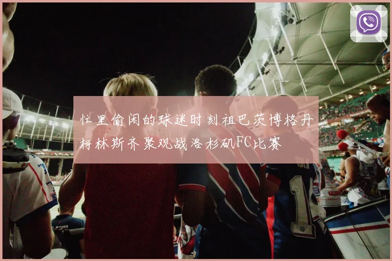 忙里偷闲的球迷时刻祖巴茨博格丹柯林斯齐聚观战洛杉矶FC比赛